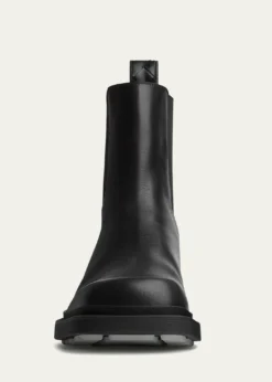 Bottega VenetaMen's Ben Smooth & Intrecciato Leather Chelsea Boots