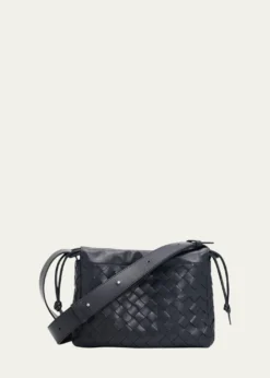 Bottega VenetaMen's Drawstring Leather Dustbag