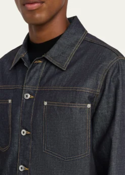 Bottega VenetaMen's Indigo Denim Jacket