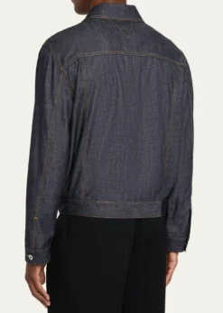 Bottega VenetaMen's Indigo Denim Jacket