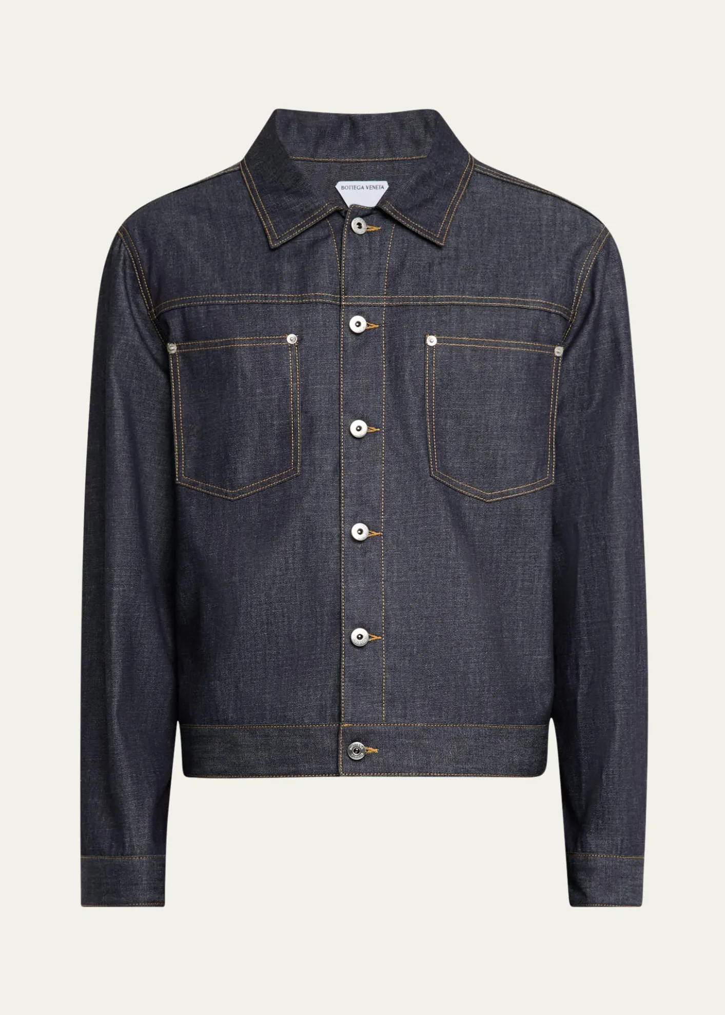 Bottega VenetaMen's Indigo Denim Jacket