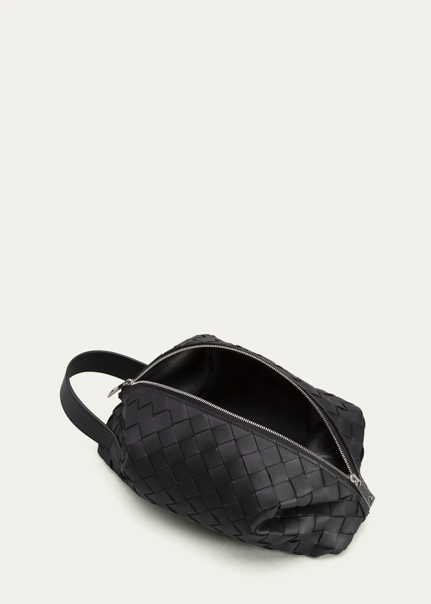 Bottega VenetaMen's Intrecciato Leather Toiletry Bag