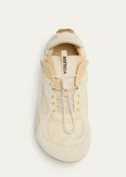 Bottega VenetaMen's Orbit Flash Suede & Nylon Sneakers