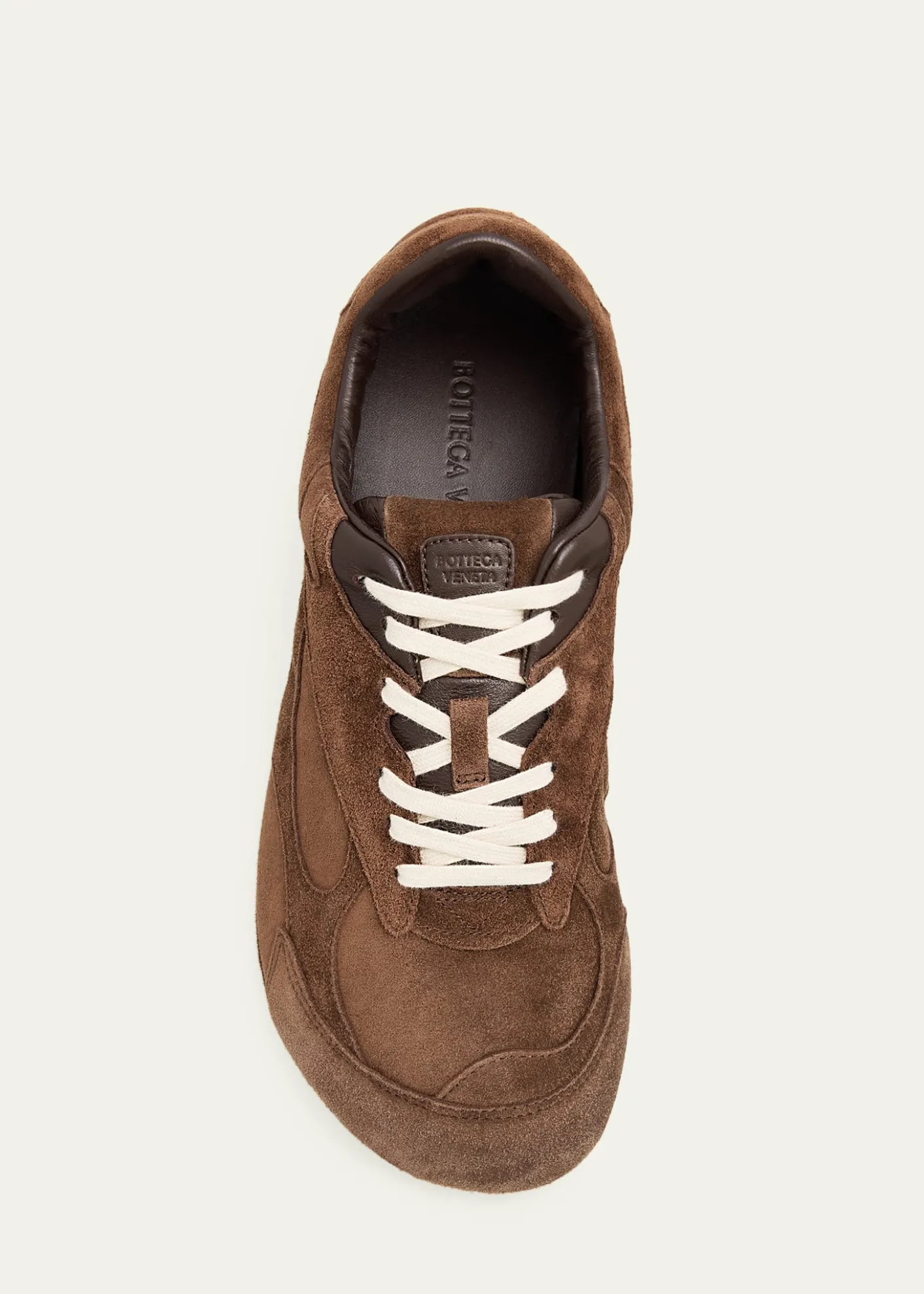 Bottega VenetaMen's Orbit Flash Suede Low-Top Sneakers