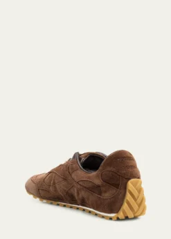 Bottega VenetaMen's Orbit Flash Suede Low-Top Sneakers
