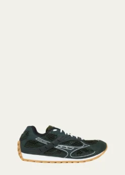 Bottega VenetaMen's Orbit Technical Fishnet Runner Sneakers