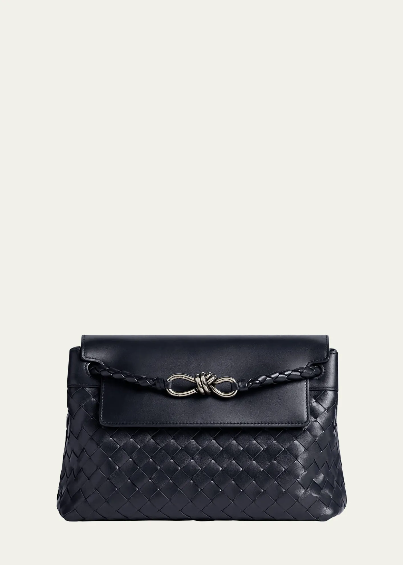 Bottega VenetaMen's Small Andiamo Leather Messenger Bag