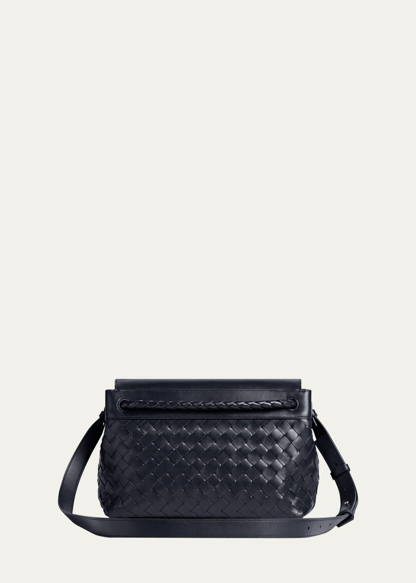Bottega VenetaMen's Small Andiamo Leather Messenger Bag