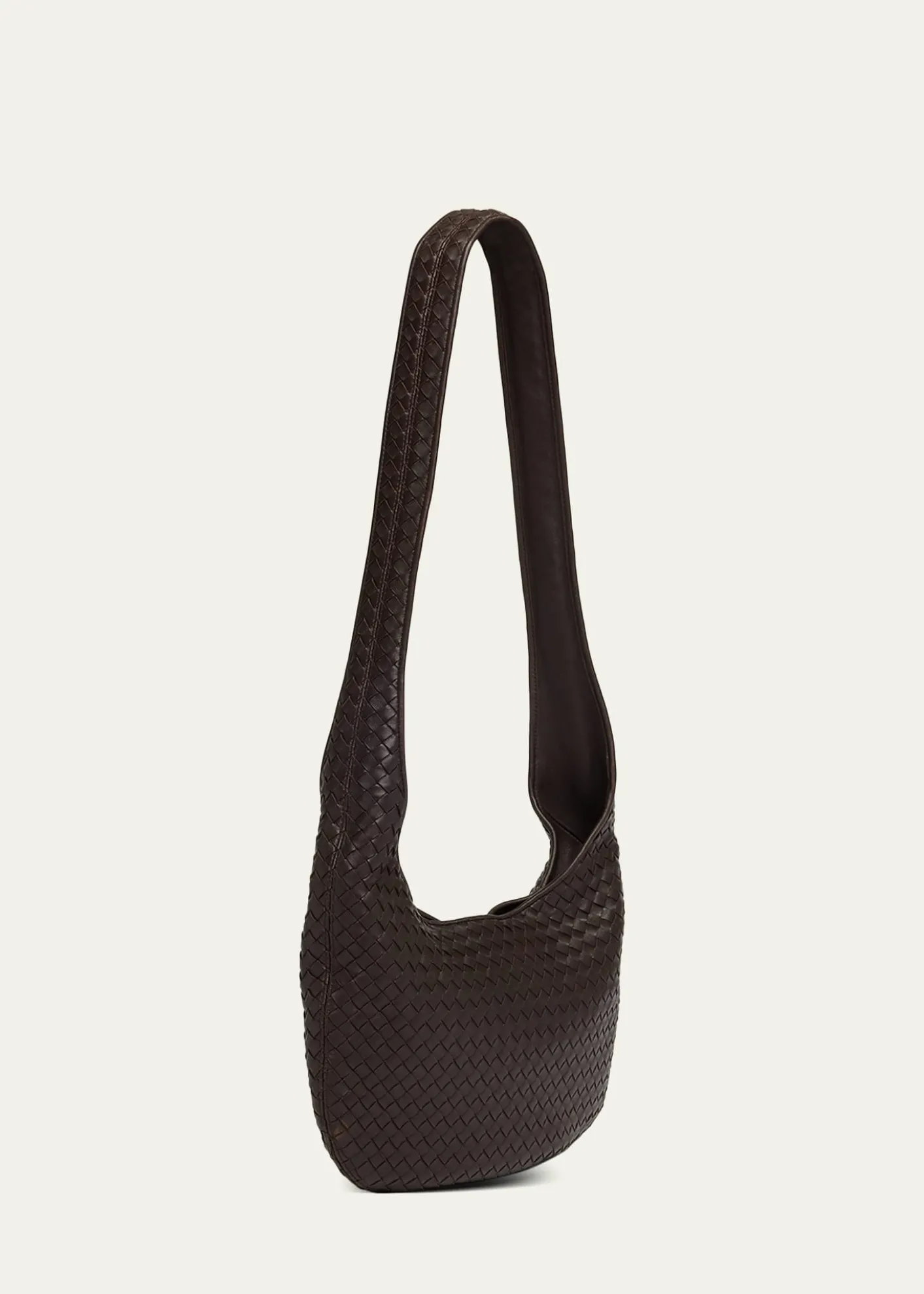 Bottega VenetaMen's Small Veneto Intrecciato Leather Shoulder Bag