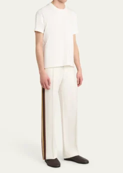 Bottega VenetaMen's Sunday Intrecciato Leather Slippers