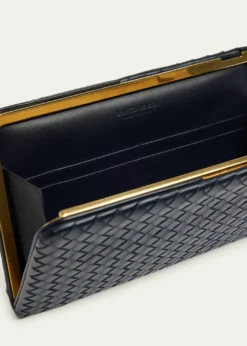 Bottega VenetaMezzanotte Leather Clutch Bag