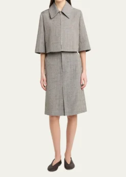 Bottega VenetaMicro Woven Nappa Leather Ballerina Flats