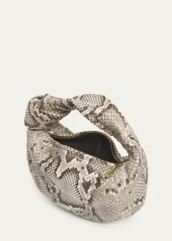 Bottega VenetaMini Jodie Python Top-Handle Bag