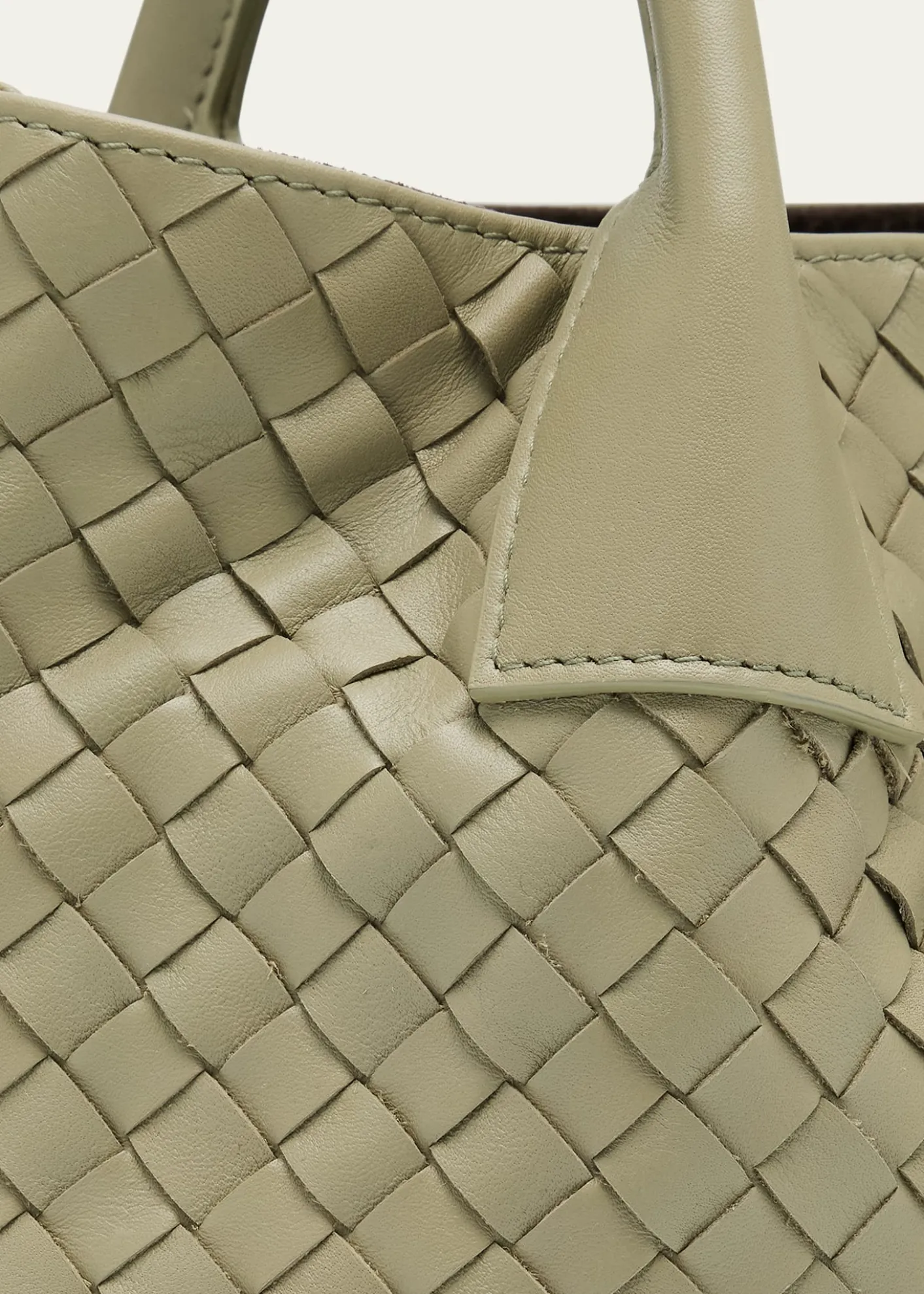 Bottega VenetaMini Leather Tote Bag