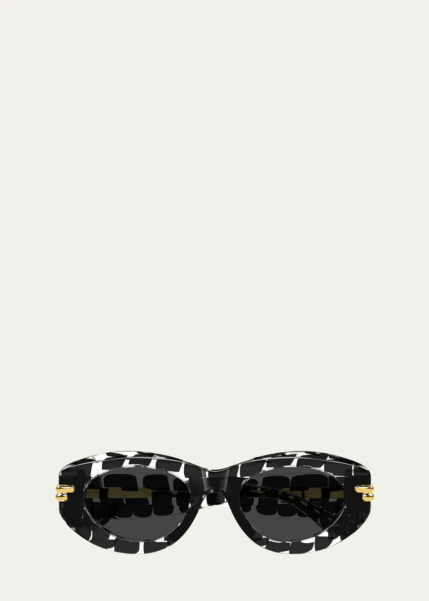 Bottega Veneta56mm Acetate Oval Sunglasses