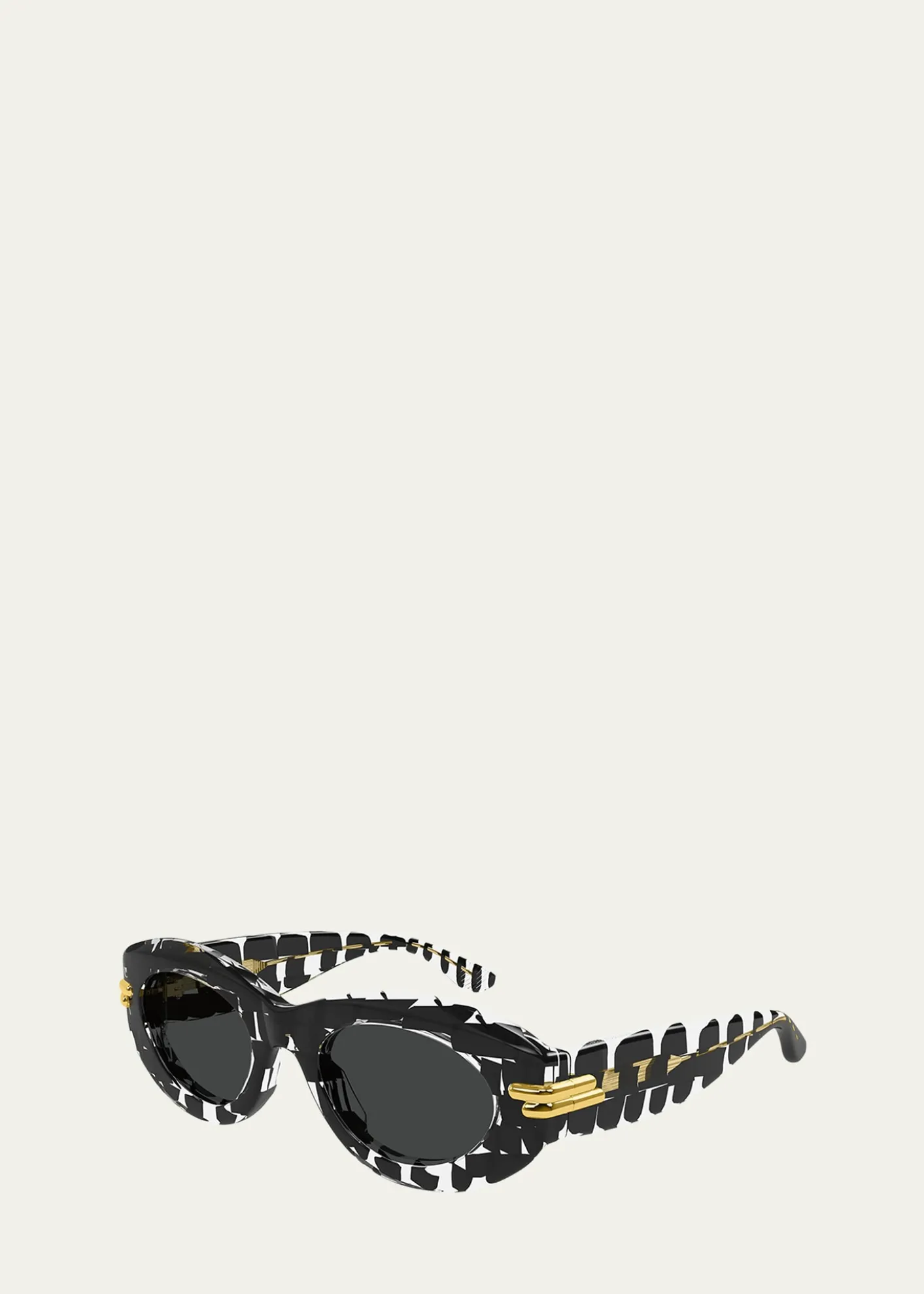 Bottega Veneta56mm Acetate Oval Sunglasses