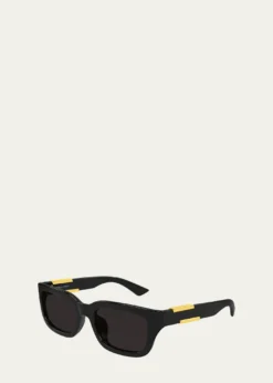 Bottega Veneta54mm Bio-Injected Square Sunglasses