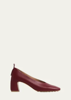Bottega Veneta65mm Plonge Calf Leather Pumps