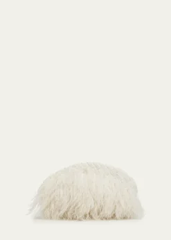 Bottega VenetaNappa Leather & Feather Clutch Bag
