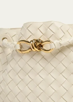 Bottega VenetaNappa Leather Crossbody Bucket Bag