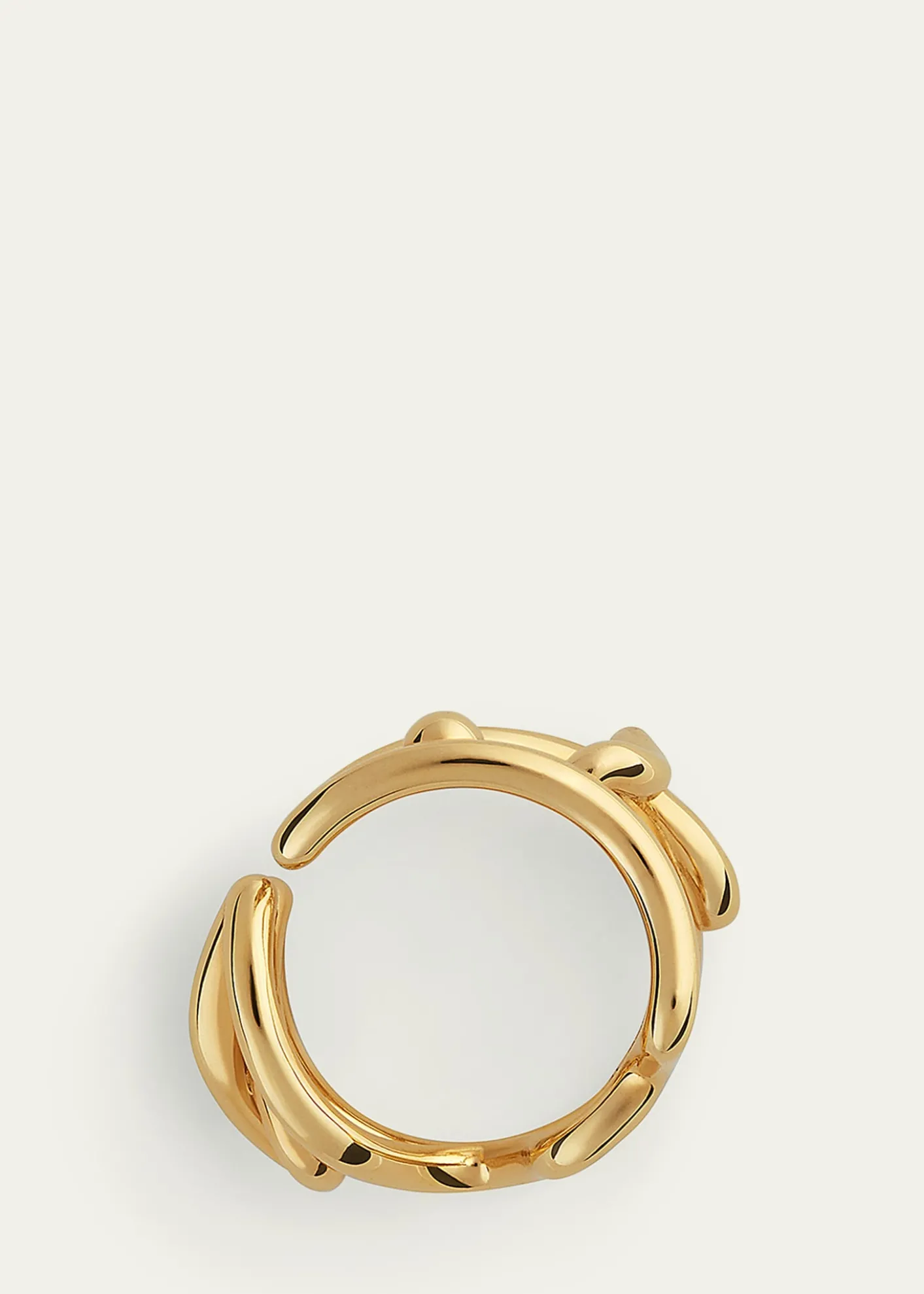 Bottega VenetaOpen Fish Ring