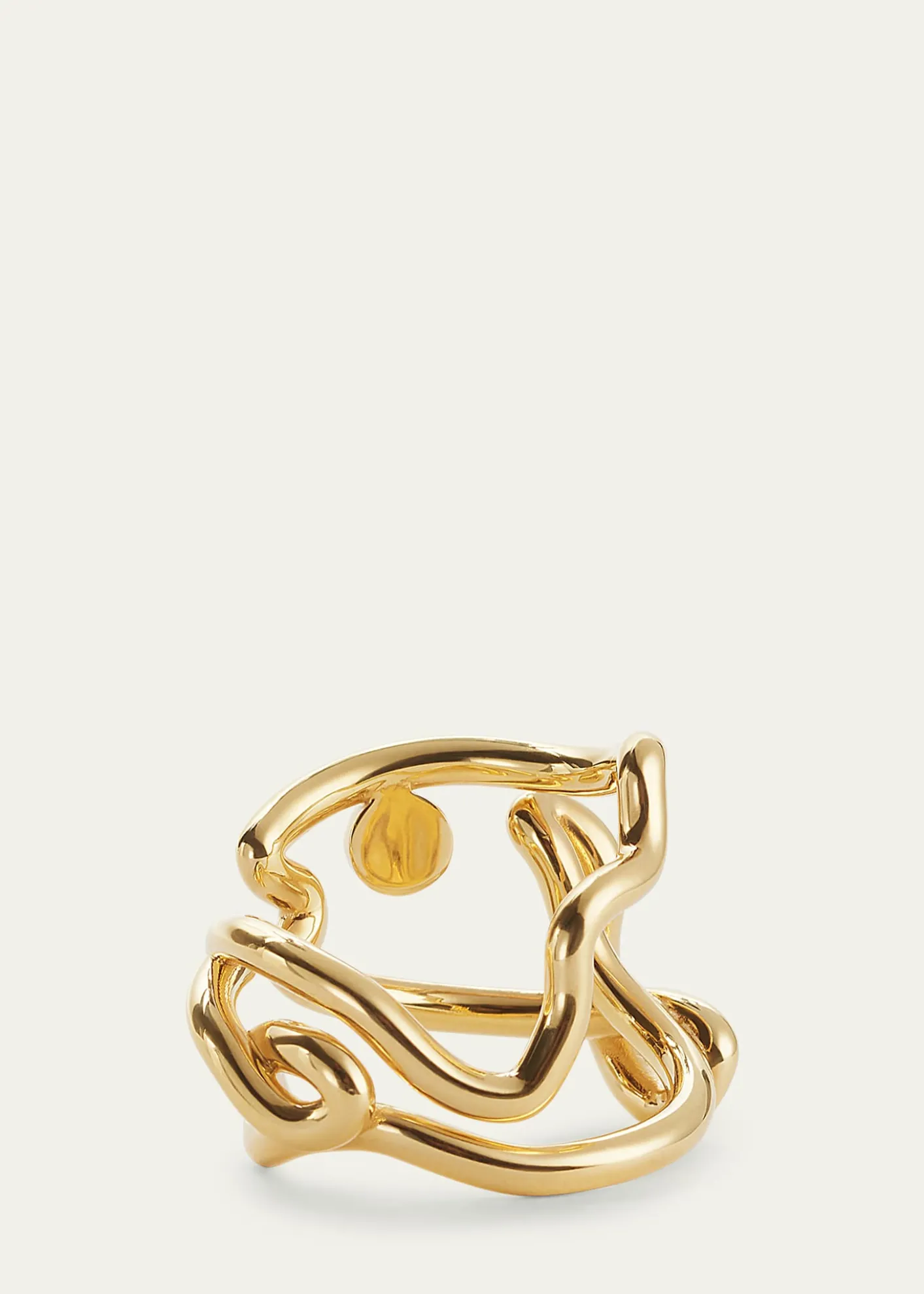 Bottega VenetaOpen Fish Ring