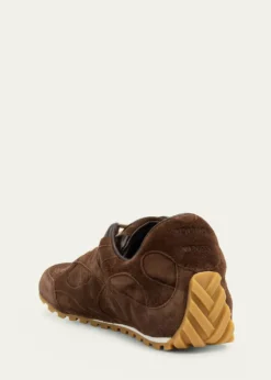 Bottega VenetaOrbit Flash Suede Low-Top Sneakers