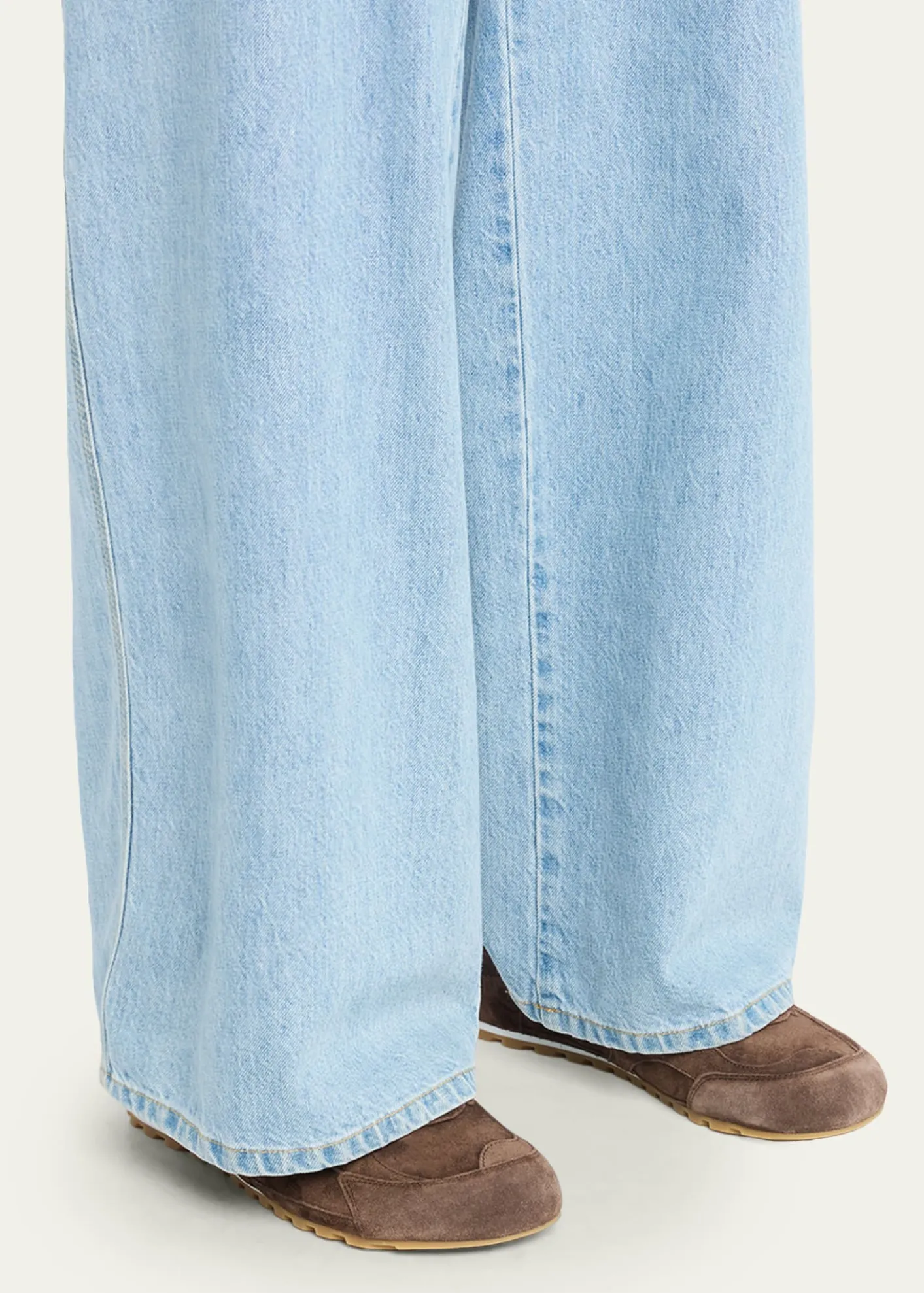 Bottega VenetaOrbit Flash Suede Low-Top Sneakers