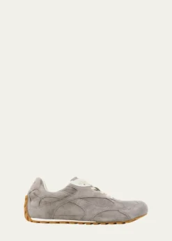 Bottega VenetaOrbit Flash Suede Low-Top Sneakers