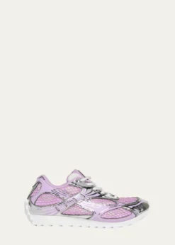 Bottega VenetaOrbit Metallic Net Runner Sneakers
