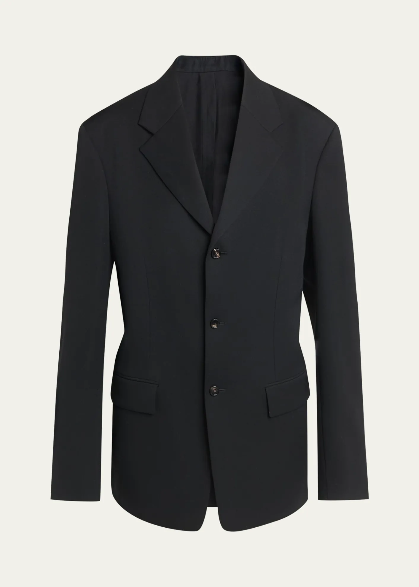 Bottega VenetaOversized Single-Breasted Wool Blazer