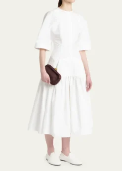 Bottega VenetaPadded Leather Sculptural Knot Clutch Bag