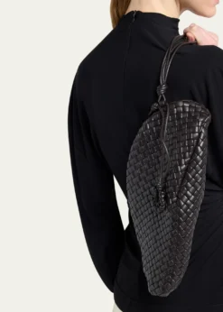 Bottega VenetaPadded Leather Sculptural Clutch Bag
