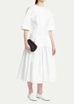 Bottega VenetaPadded Leather Sculptural Knot Clutch Bag