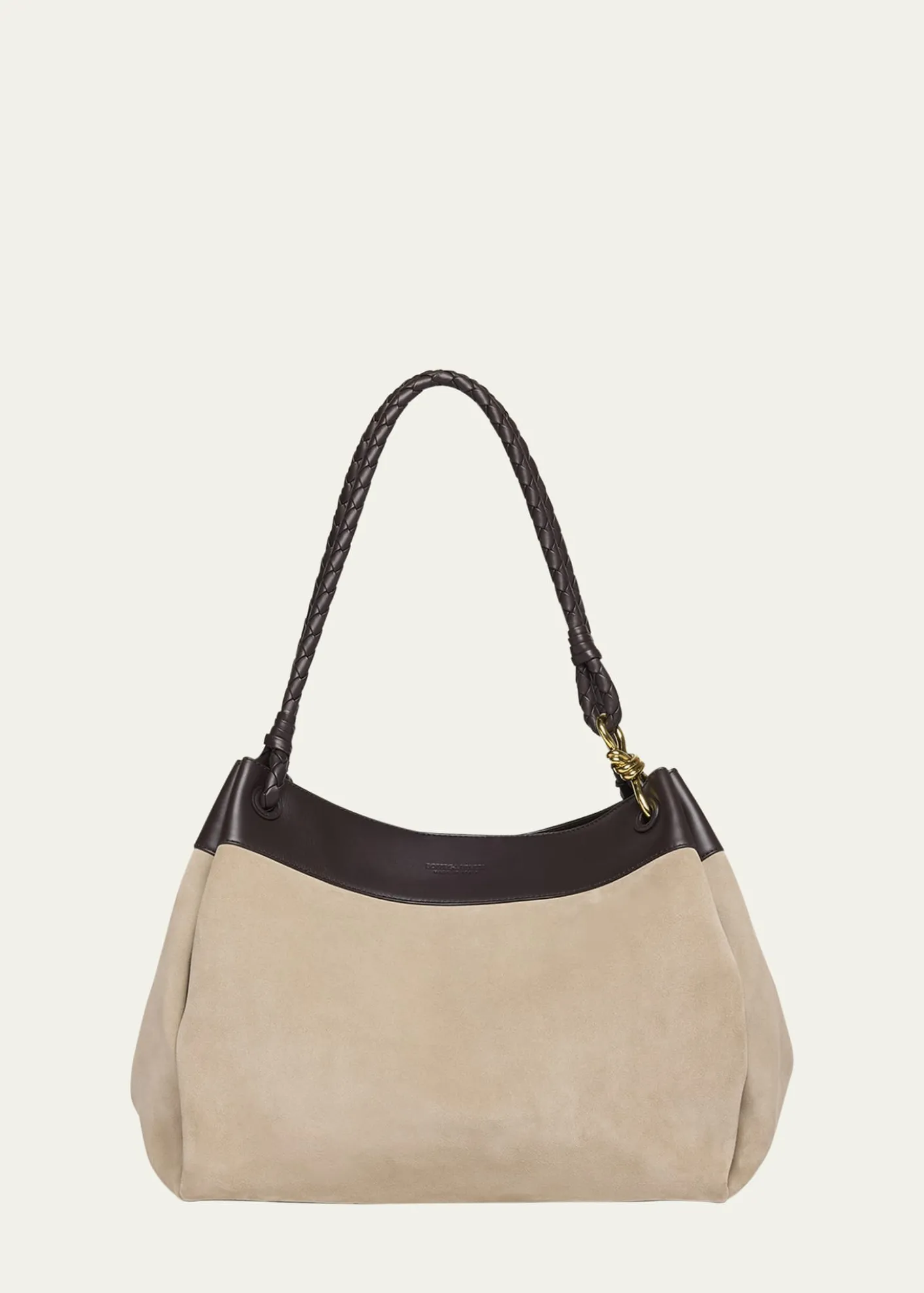 Bottega VenetaParachute Maxi Suede Shoulder Bag