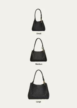 Bottega VenetaParachute Medium Nappa Leather Shoulder Bag