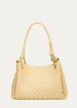 Bottega VenetaParachute Medium Nappa Leather Shoulder Bag
