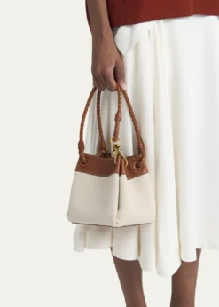 Bottega VenetaParachute Small Canvas Shoulder Bag