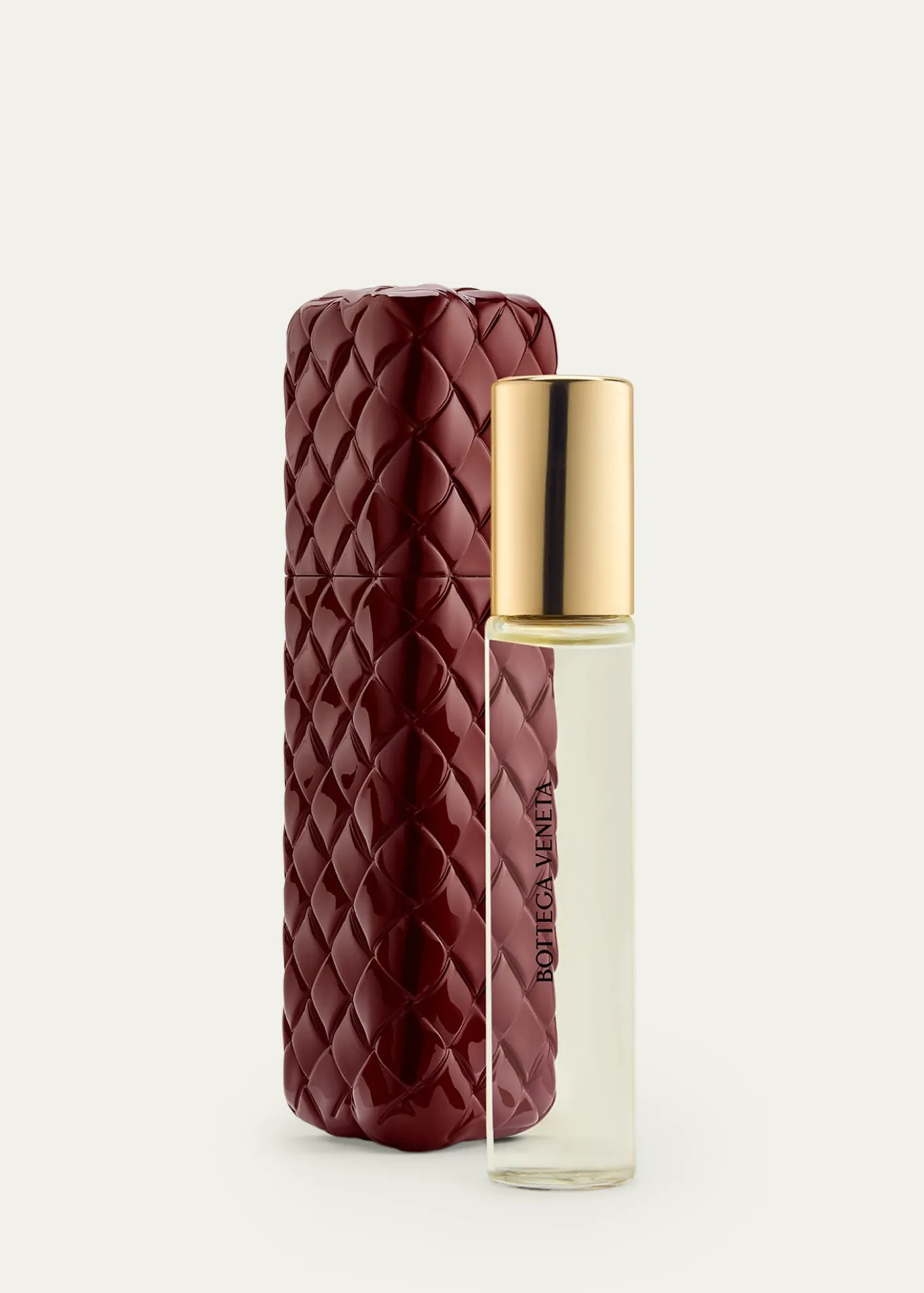 Bottega VenetaRed Intreccio Travel Atomizer