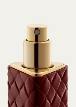 Bottega VenetaRed Intreccio Travel Atomizer