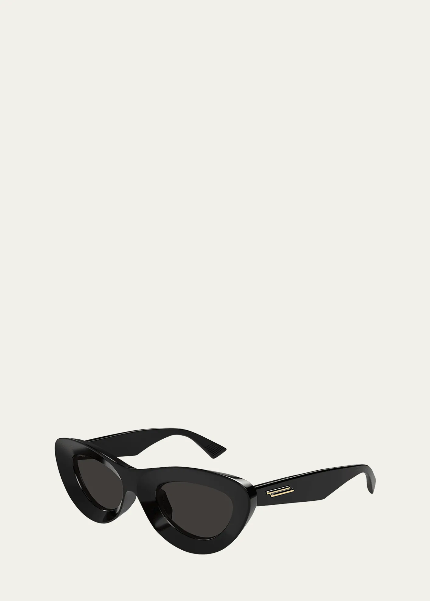 Bottega VenetaRibbon Plastic Cat-Eye Sunglasses