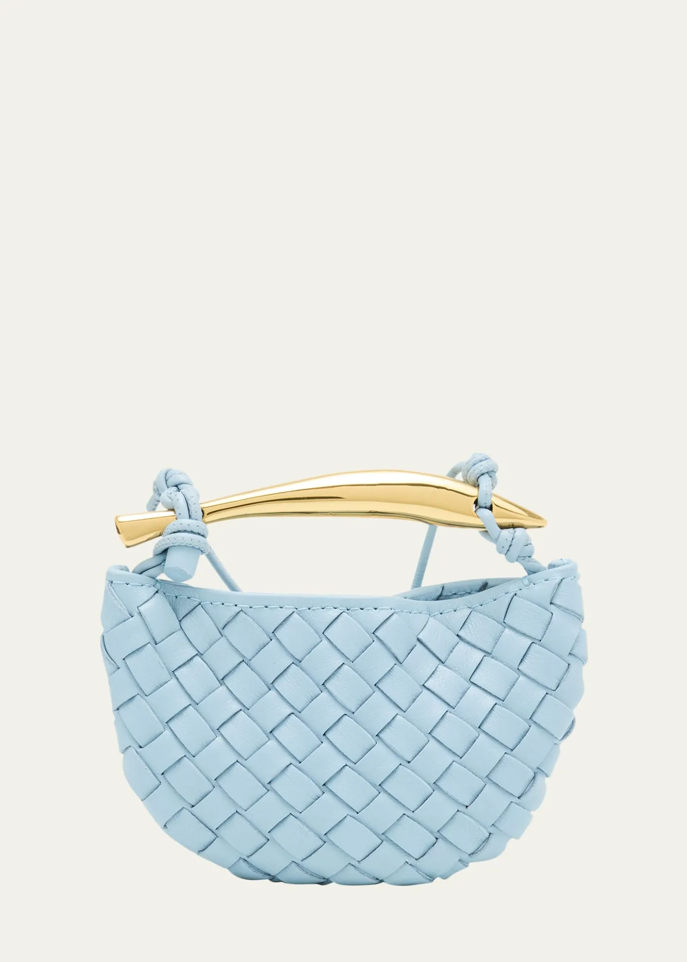 Bottega VenetaSardine Leather Necklace Bag