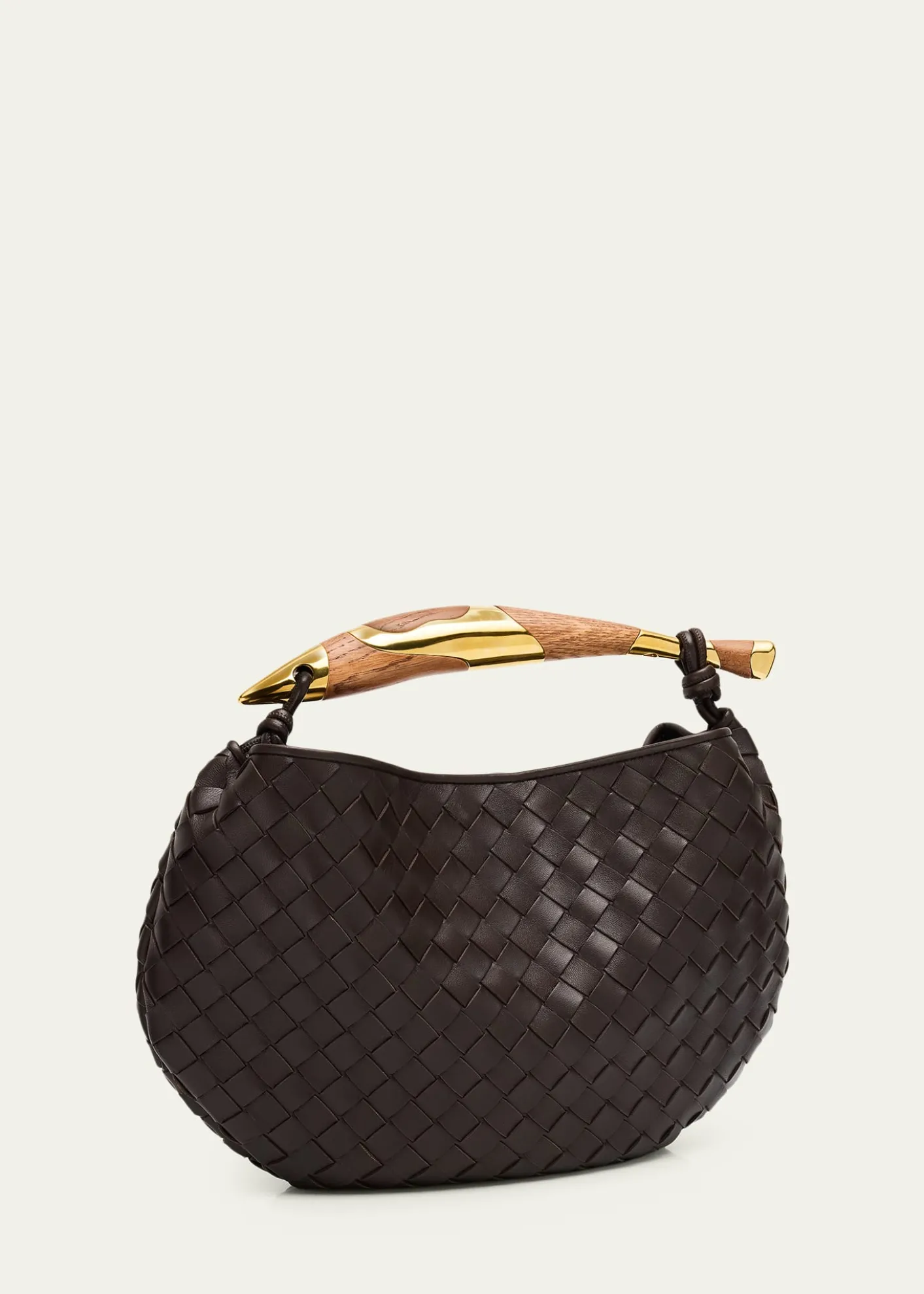Bottega VenetaSardine Small Leather Top-Handle Bag
