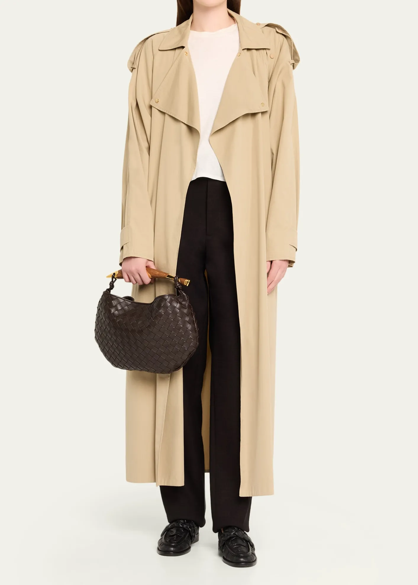 Bottega VenetaSardine Small Leather Top-Handle Bag