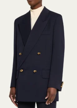 Bottega VenetaSartorial Grain de Poudre Wool Jacket