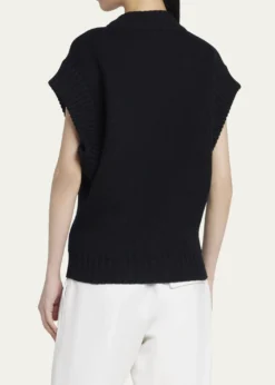 Bottega VenetaShort Sleeve Wool Sweater