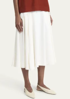 Bottega VenetaSlingback Pointed Leather Ballet Flats