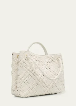 Bottega VenetaSmall Andiamo Intrecciato Leather Top-Handle Bag