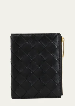 Bottega VenetaSmall Bifold Zip Wallet