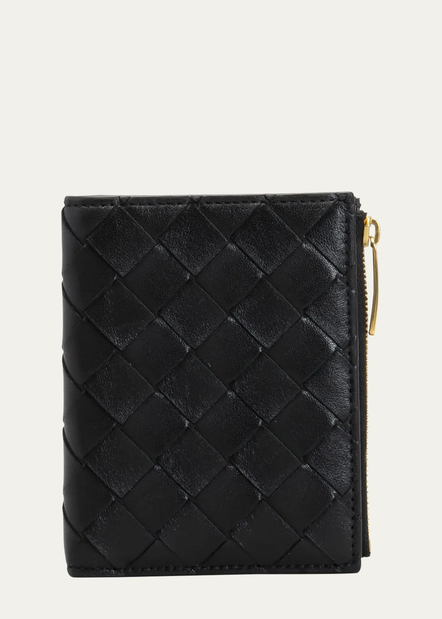 Bottega VenetaSmall Bifold Zip Wallet